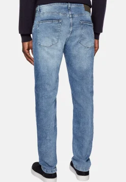 5 Poches En Denim Clair