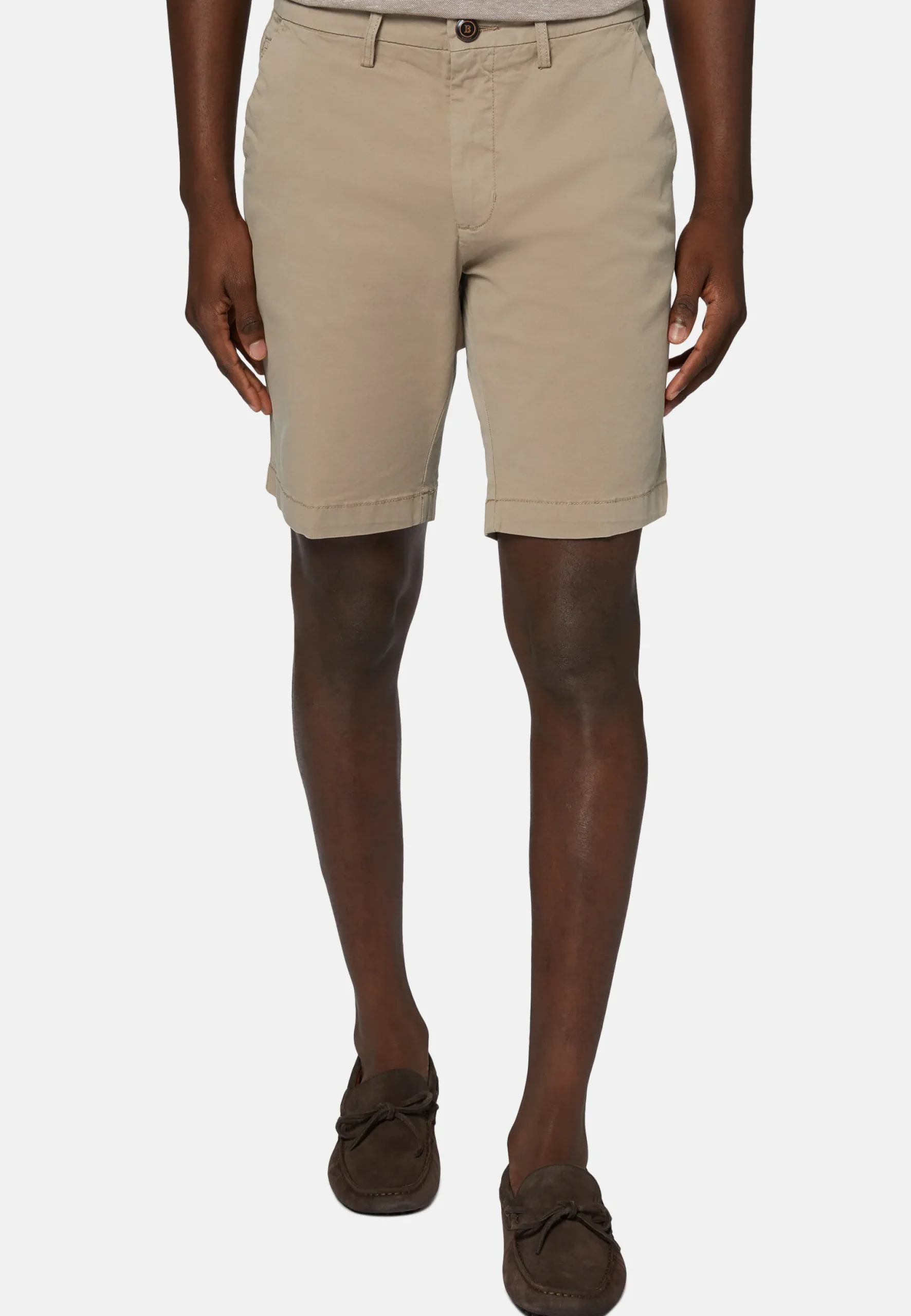 Bermuda En Coton Extensible