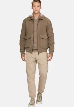 Bomber En Laine Rembourrée