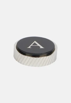 Boutons De Manchette Ronds Lettre A