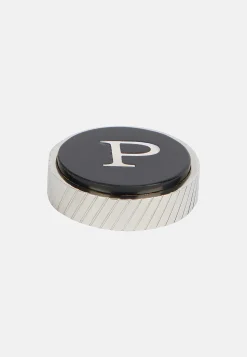 Boutons De Manchette Ronds Lettre P