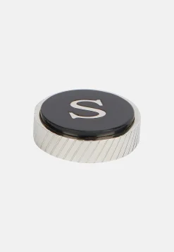 Boutons De Manchette Ronds Lettre S