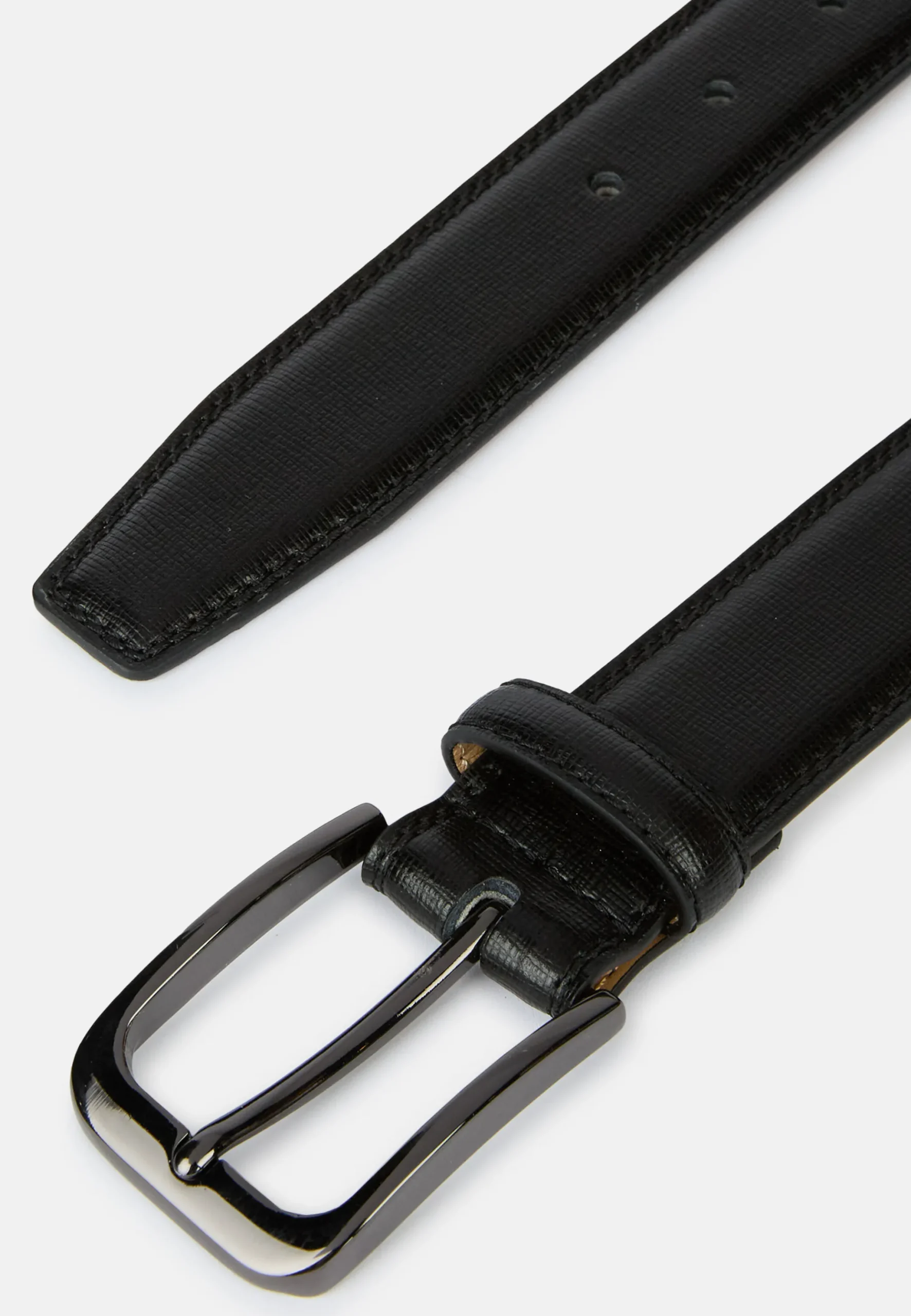 Ceinture En Cuir Saffiano