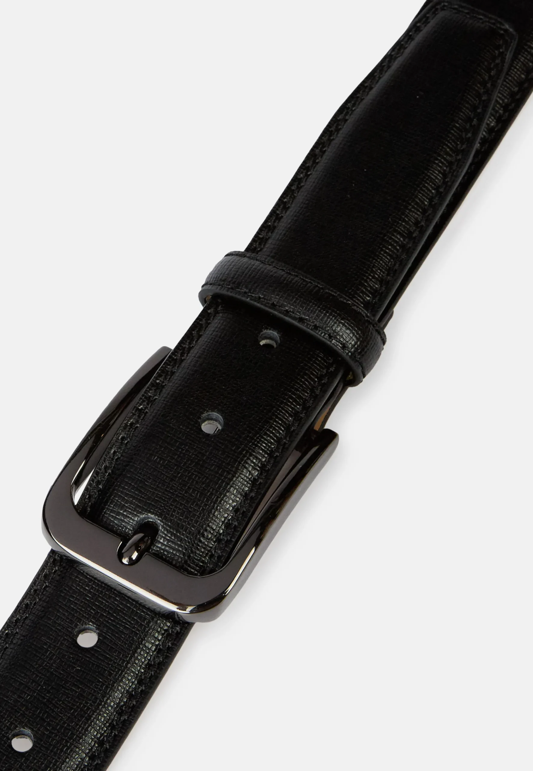 Ceinture En Cuir Saffiano