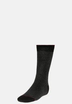 Chaussettes Rayées Micro Motif En Coton Bio