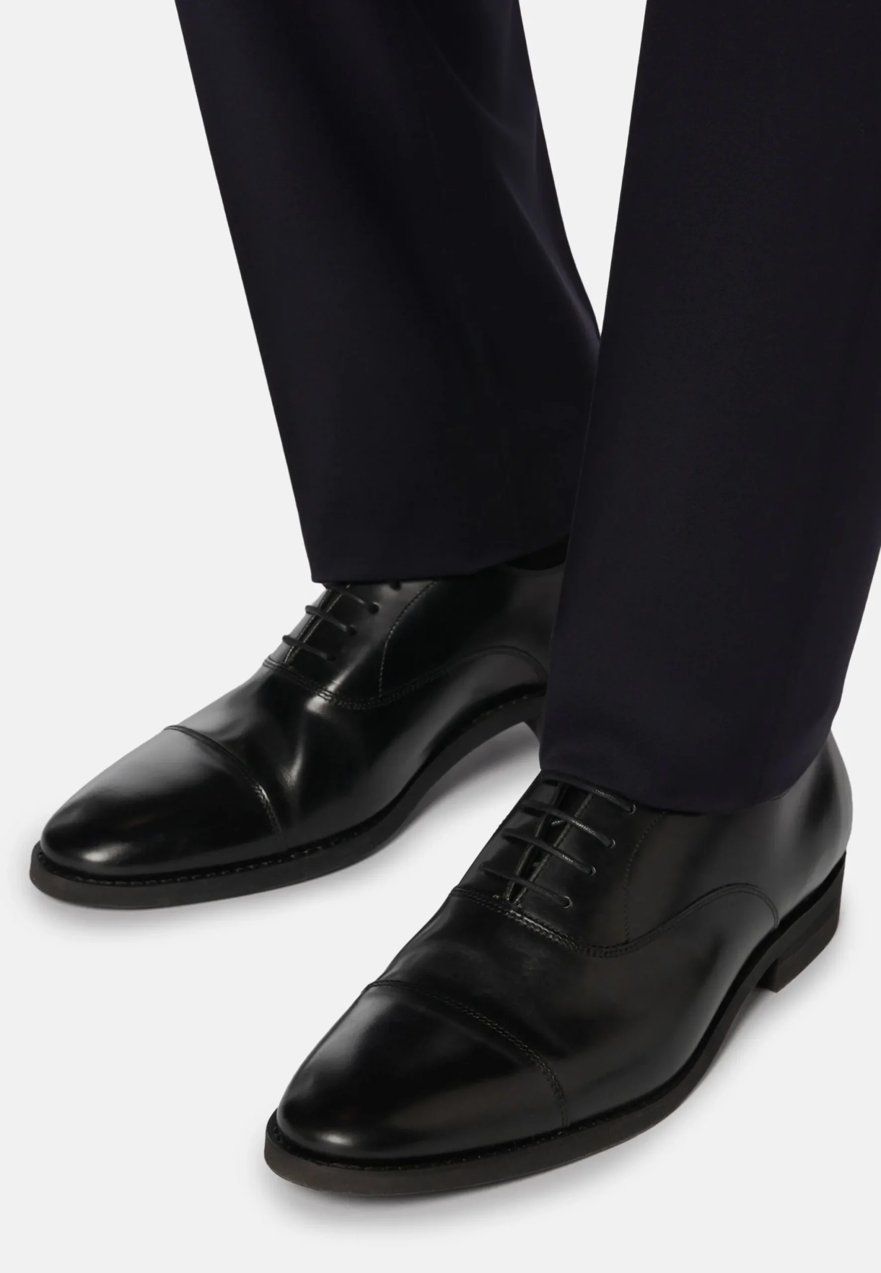 Chaussures Oxford En Cuir