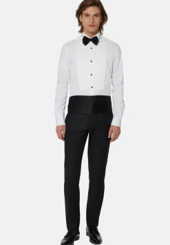 Chemise Blanche En Coton Coupe Slim