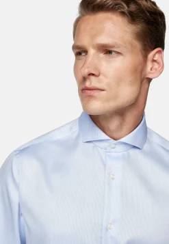 Chemise En Coton Dobby Slim Fit