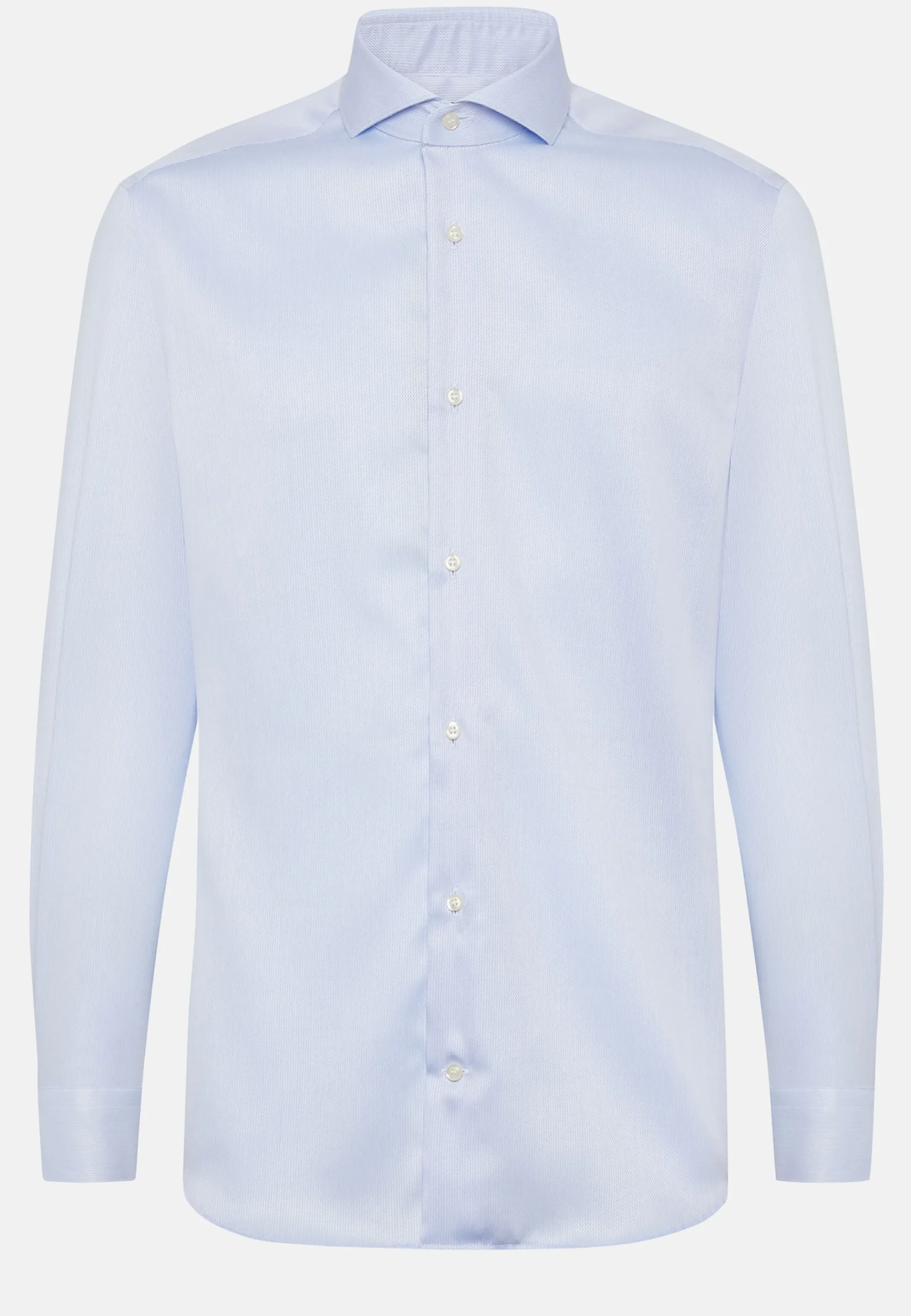 Chemise En Coton Dobby Slim Fit
