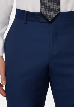 Costume Bleu Roi En Pure Laine