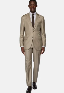 Costume Gris Tourterelle En Pure Laine