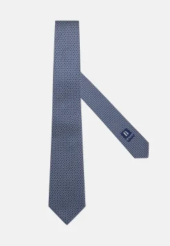 Cravate Motif Fantaisie En Soie