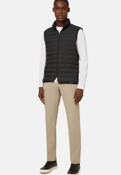 Gilet En Tissu Recyclé En Duvet D'Oie