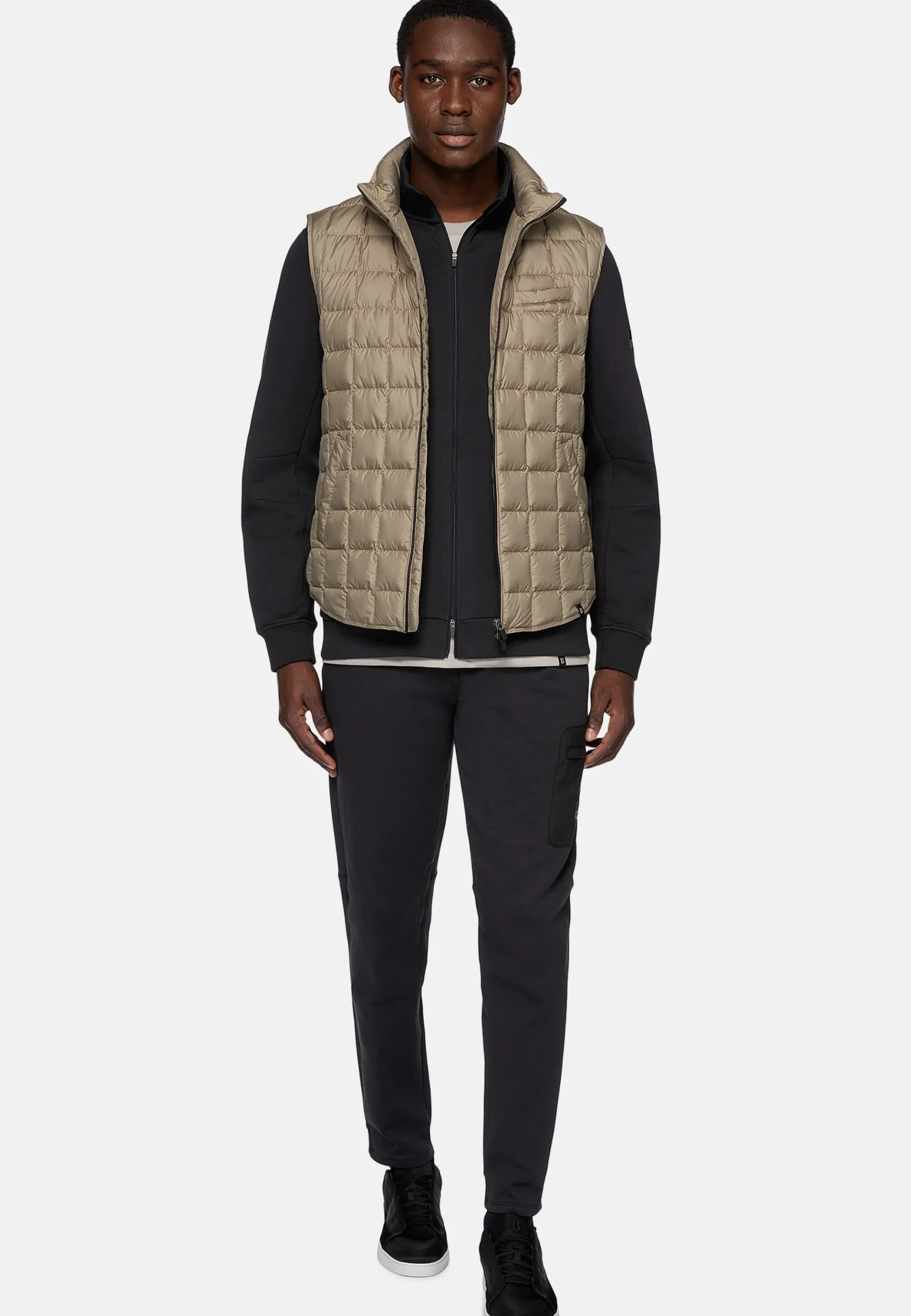 Gilet En Tissu Technique De Plume D'Oie