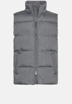 Gilet En Tissu Technique De Plume D'Oie