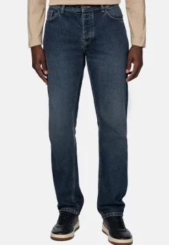 Jean En Denim Extensible Bleu Foncé