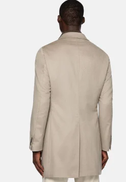 Manteau En Pur Cachemire À Double Boutonnage