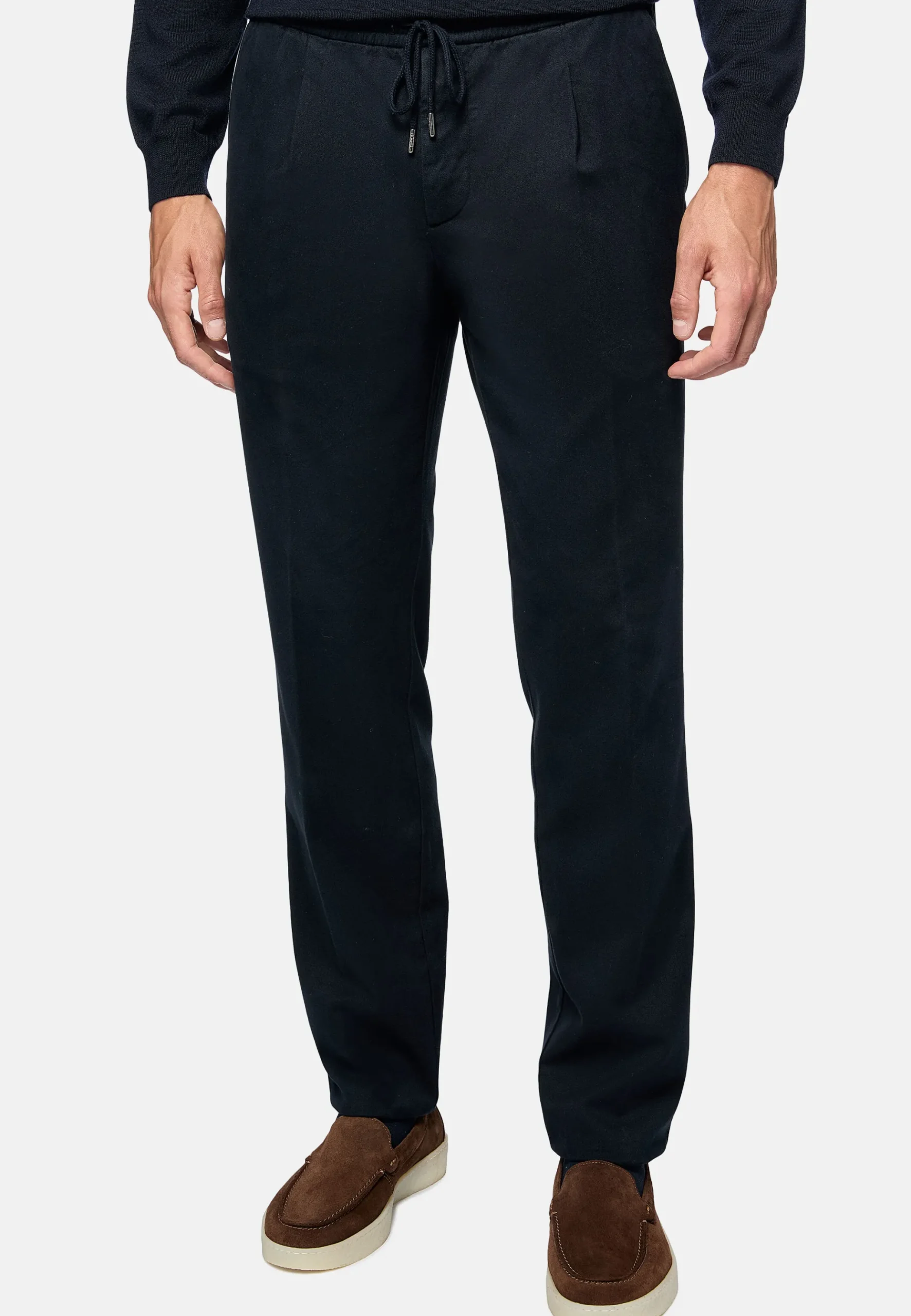 Pantalon City En Coton Tencel Extensible