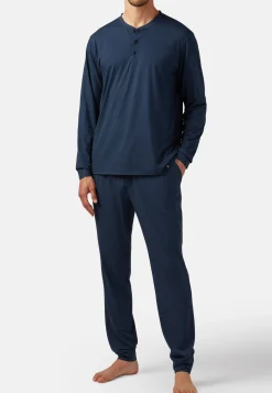 Pantalon De Pyjama En Viscose Mélangée