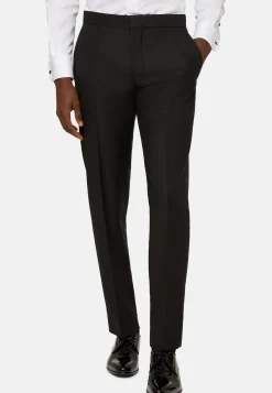 Pantalon De Smoking En Laine