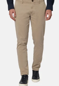 Pantalon En Coton Extensible