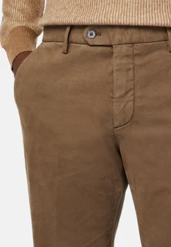Pantalon En Coton Extensible
