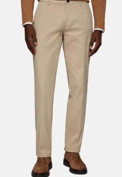 Pantalon En Coton Extensible
