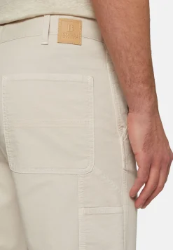Pantalon En Coton Extensible