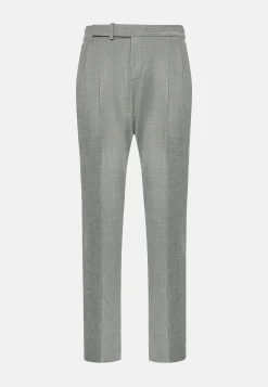 Pantalon En Flanelle Extensible.