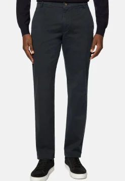 Pantalon En Gabardine De Coton
