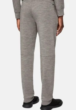 Pantalon En Scuba Léger Et Laine Mélangés