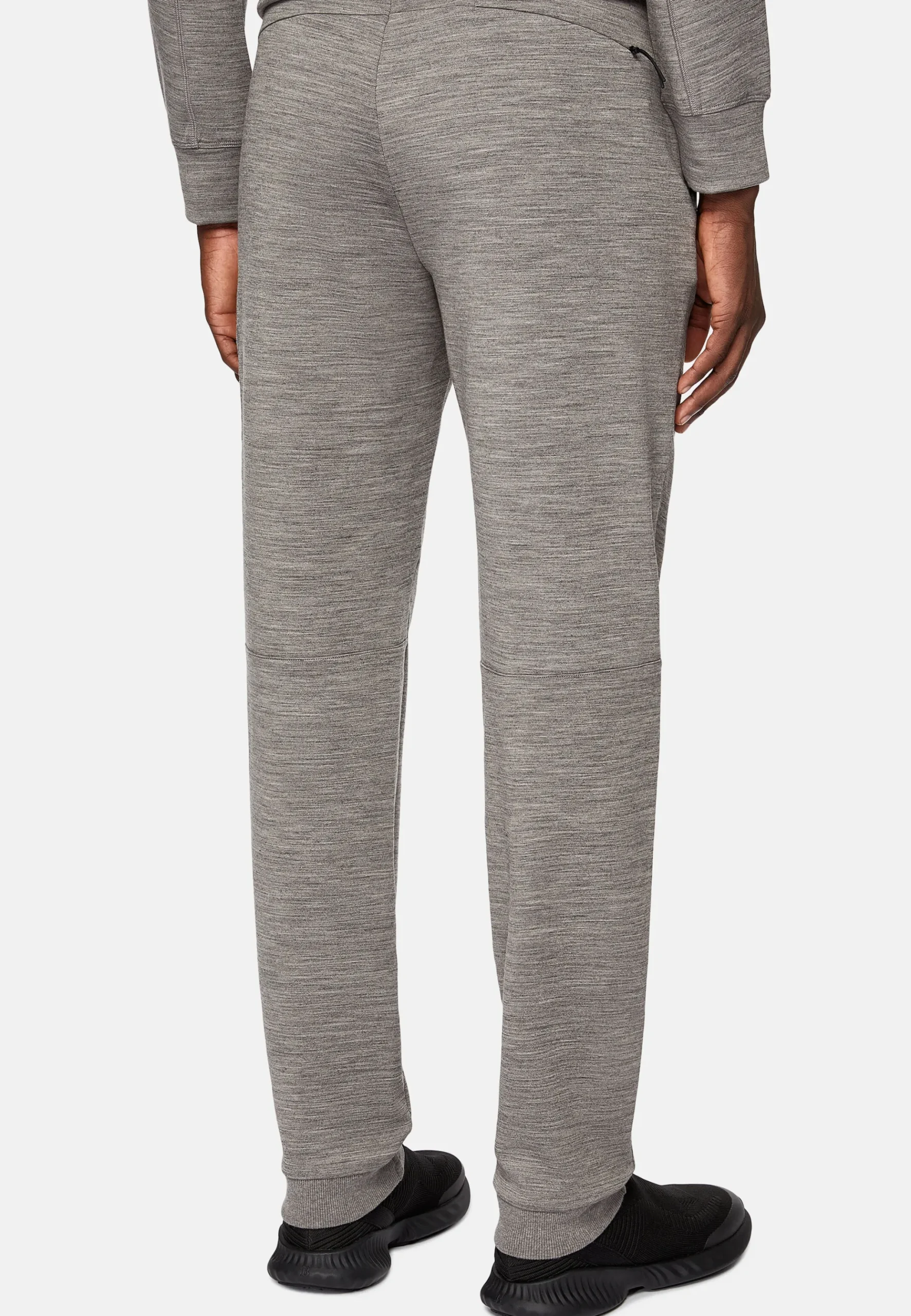 Pantalon En Scuba Léger Et Laine Mélangés