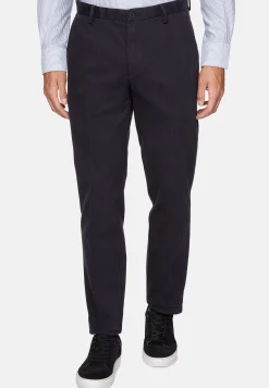 Pantalon En Tricotine De Coton