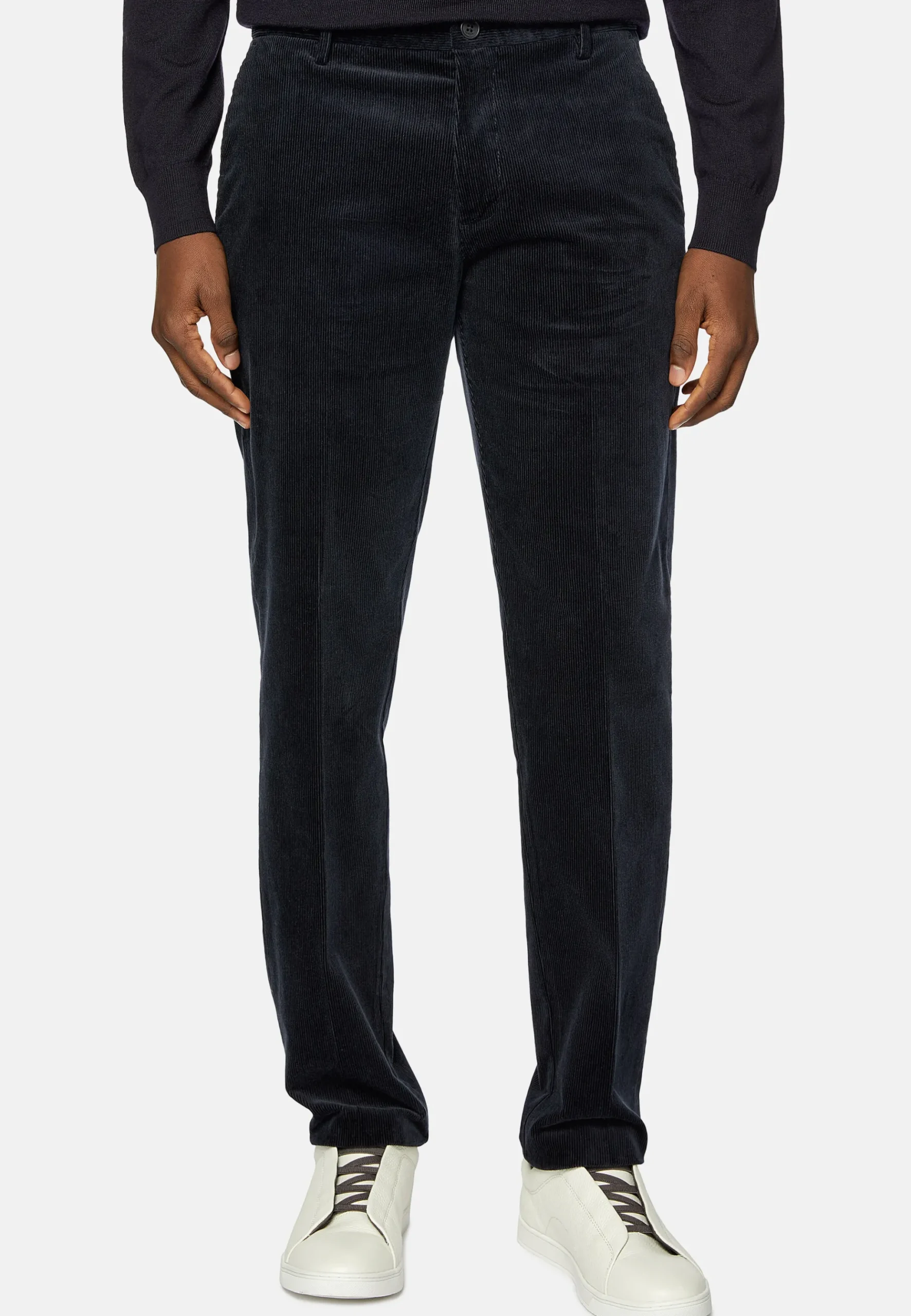 Pantalon En Velours Extensible