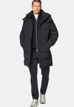 Parka En Nylon En Plume D'Oie BTech