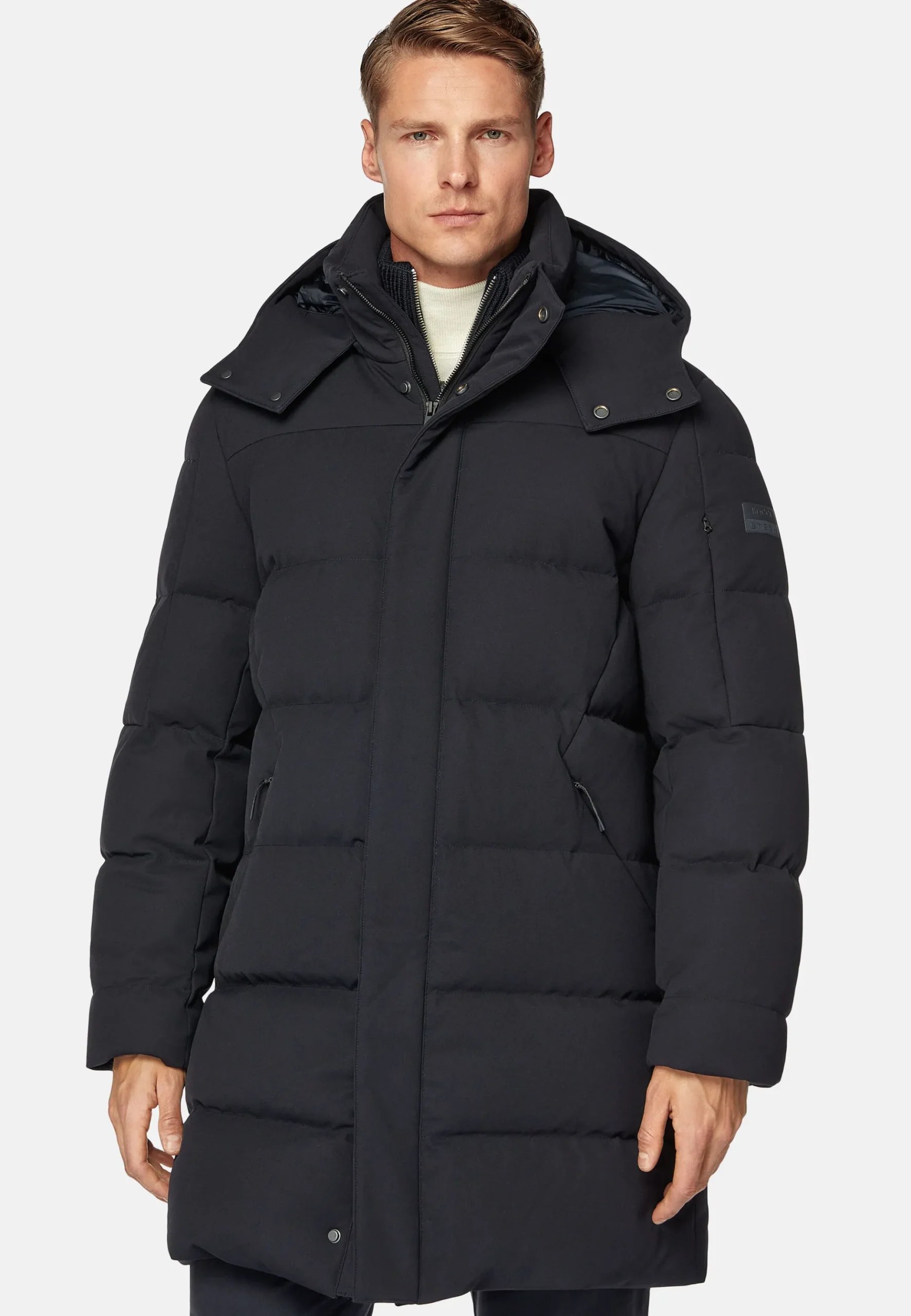 Parka En Nylon En Plume D'Oie BTech