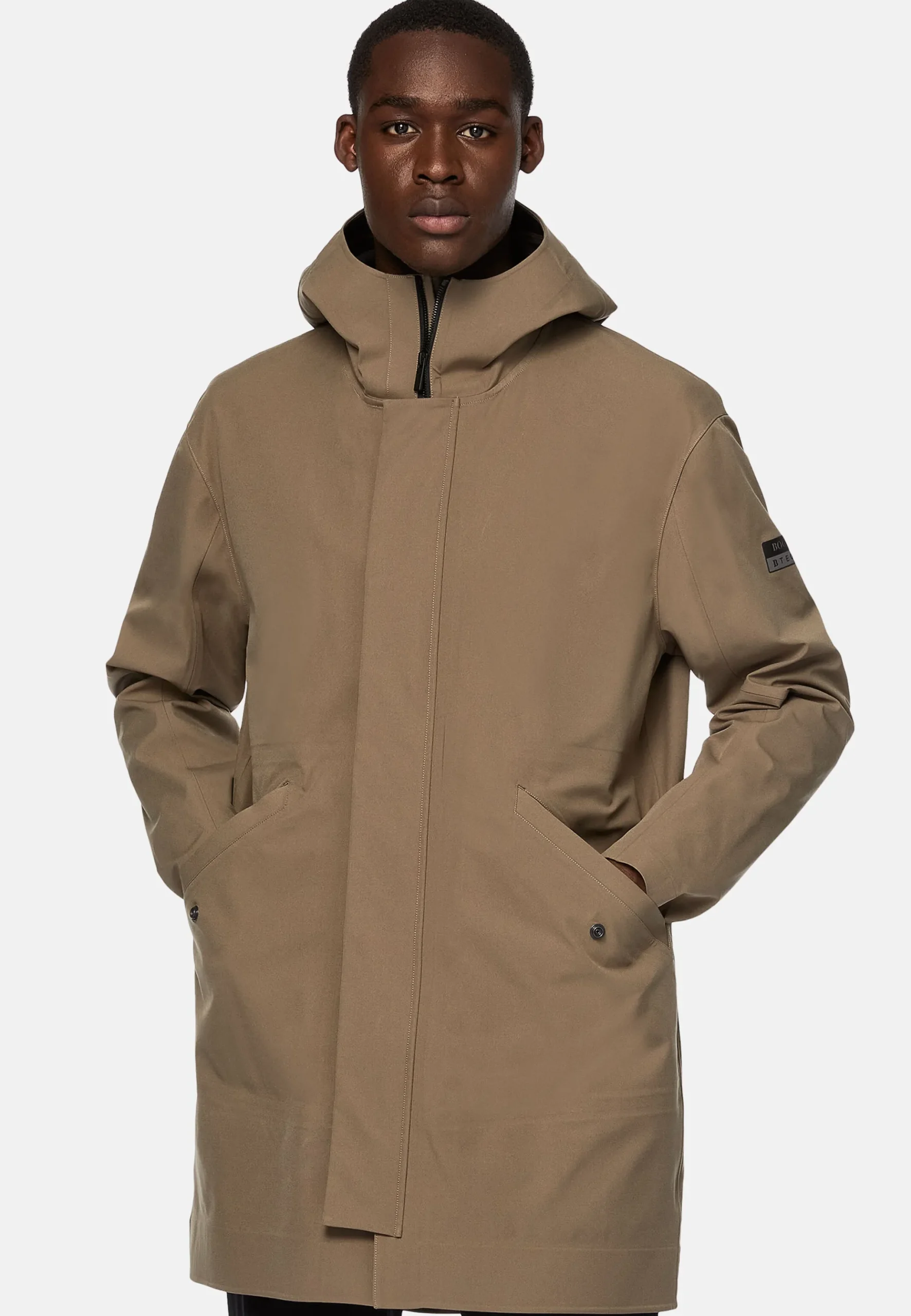 Parka En Tissu Technique Recyclé B Tech