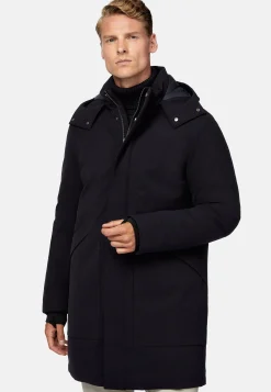 Parka En Tissu Technique Rembourré