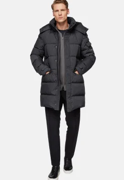 Parka En Tissu Technique Plume D'Oie BTech