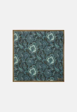 Pochette Motif Paisley En Laine