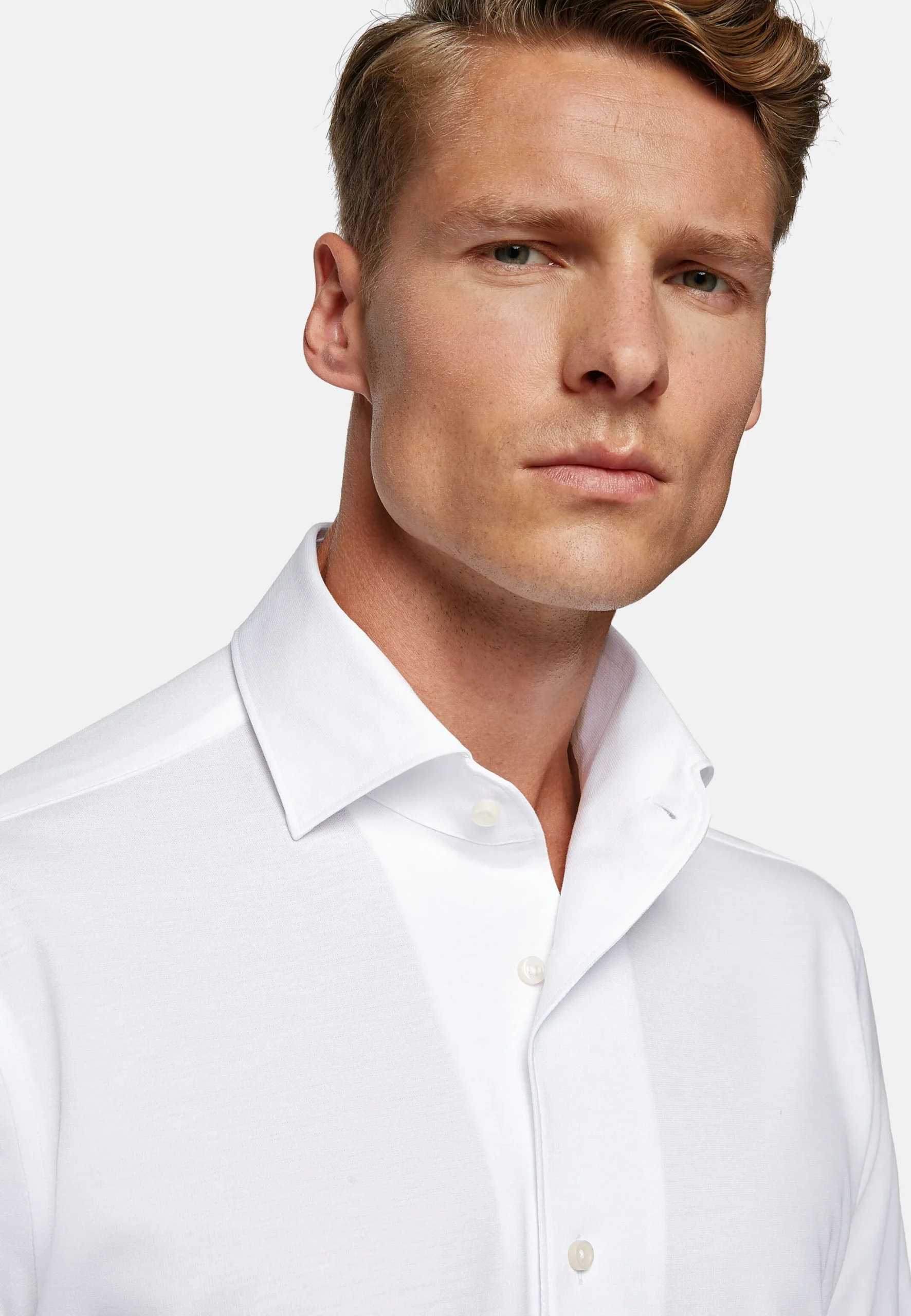 Polo Chemise En Jersey Regular Fit