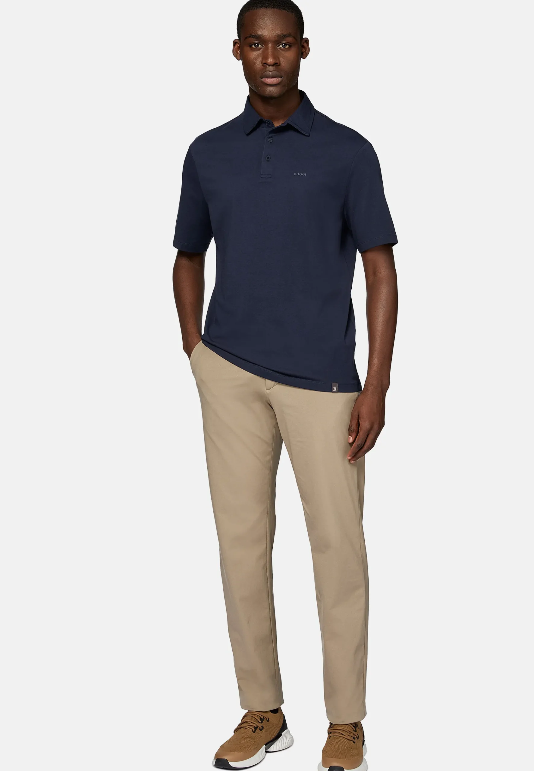 Polo En Coton Supima Extensible