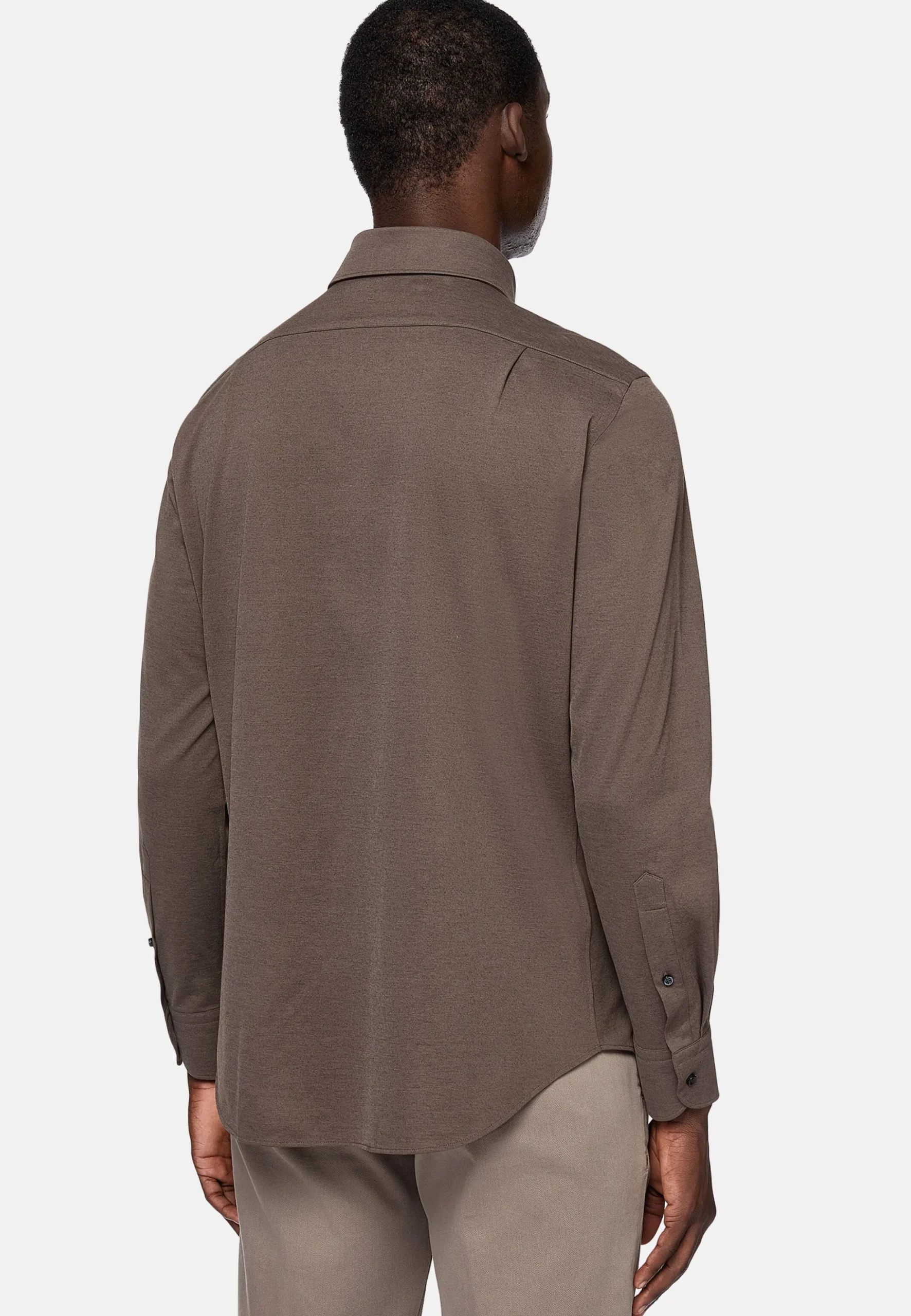 Polo En Jersey Japonais Regular Fit