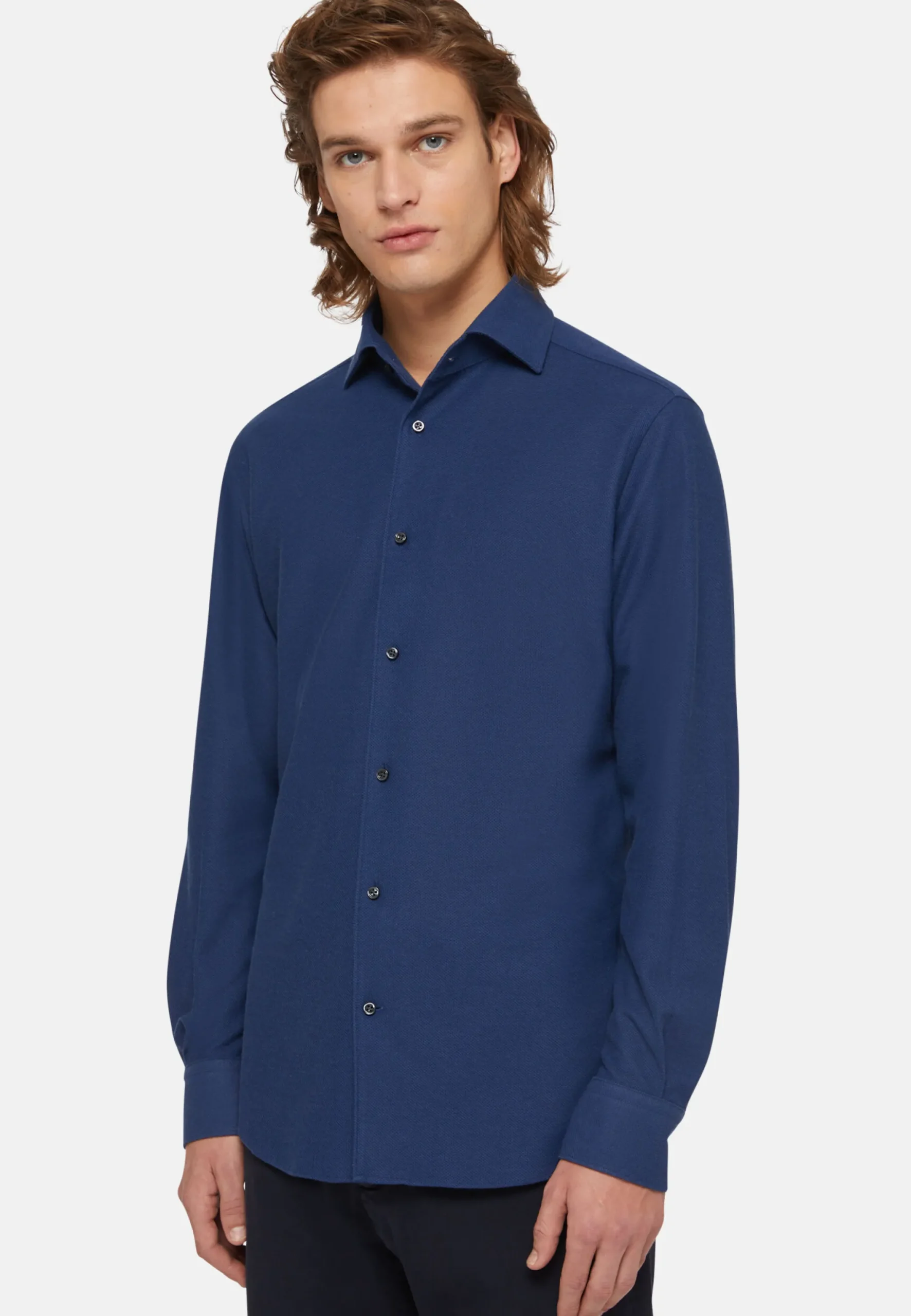 Polo En Jersey Japonais Regular Fit