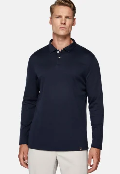 Polo En Jersey Performant Coton Mélangé