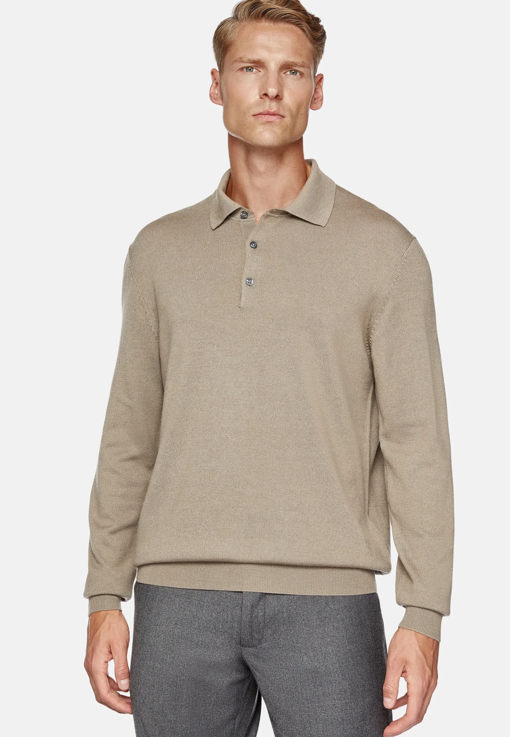 Polo En Laine Mérinos