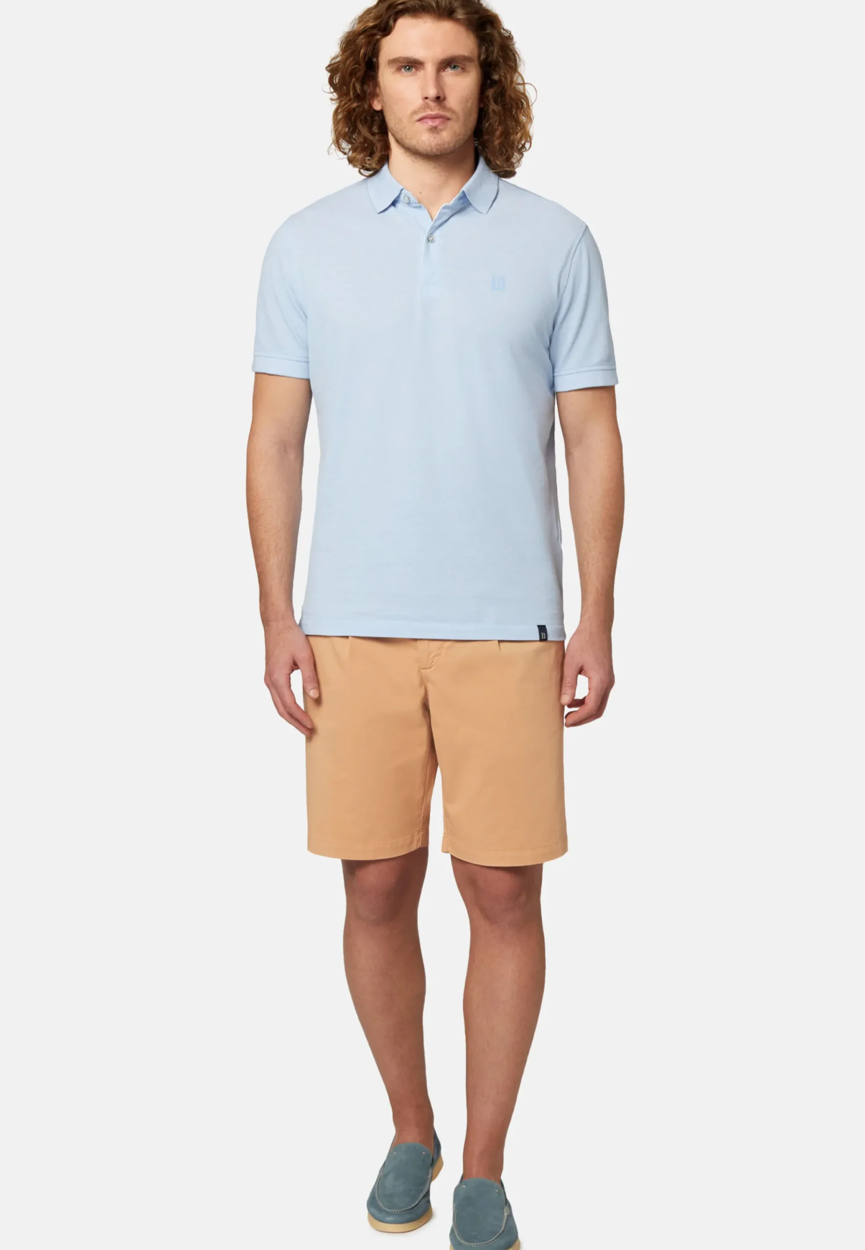 Polo En Piqué De Coton.