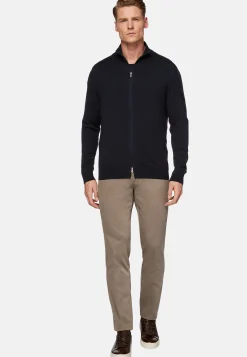 Pull Full Zip En Laine Mérinos