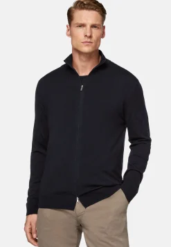 Pull Full Zip En Laine Mérinos