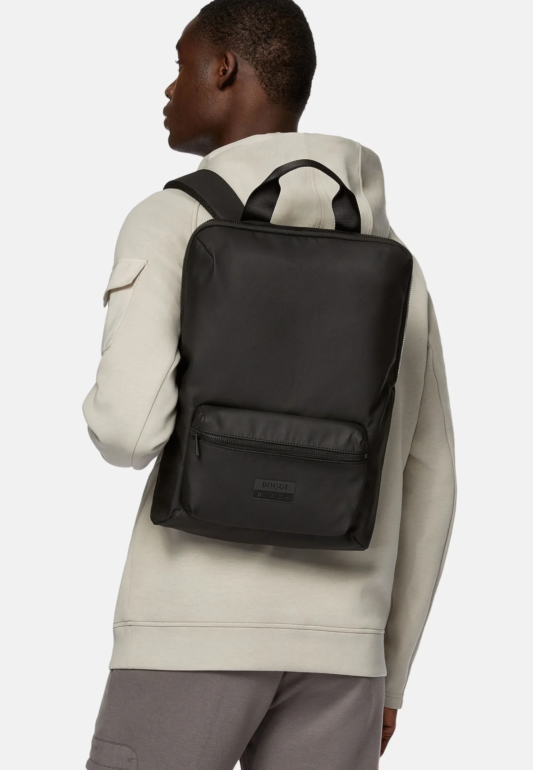 Sac À Dos En Tissu Technique Avec Polyester Recyclé